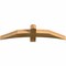Ekena Millwork Bellingham Rough Sawn Timber Gable Bracket, Western Red Cedar, 48"W x 12"H x 4"D x 4"F, 6/12 Pitch GBW048X12X0404BEL00RWR - alternate 5